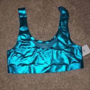 NWT Metallic Bralette